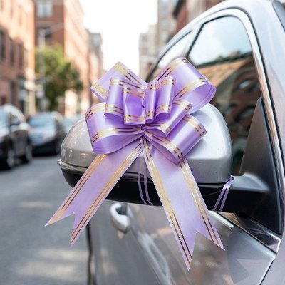 Décoration voiture mariage