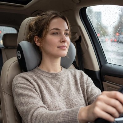 Appui tete pour voiture