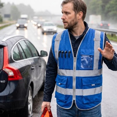 Gilet haute visibilité