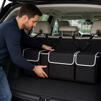 Rangement coffre voiture